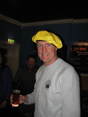 The end of a very wet day